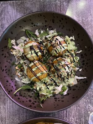 Polish potato dumplings   at Balance Bowl in Gzira