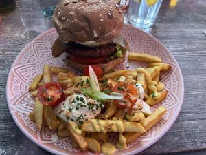 Burger  at Balance Bowl in Gzira