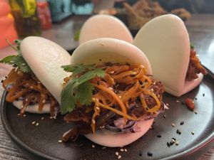 Bao buns  at Balance Bowl in Gzira