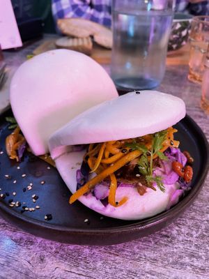 Jackfruit hoisin bao buns  at Balance Bowl in Gzira