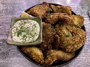 Vegan “Calamari’s"  at Balance Bowl in Gzira