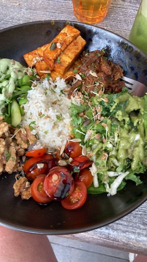 My Buddha Bowl - fabulous!  at Balance Bowl in Gzira