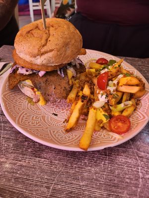 Bacon Cheeseburger at Balance Bowl in Gzira