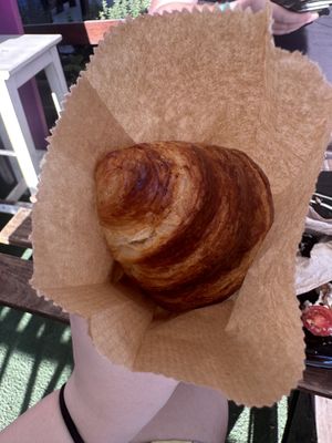 Vegan croissant free with coffee on Mondays!   at Balance Bowl in Gzira