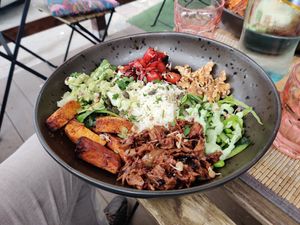 Buddha bowl at Balance Bowl in Gzira