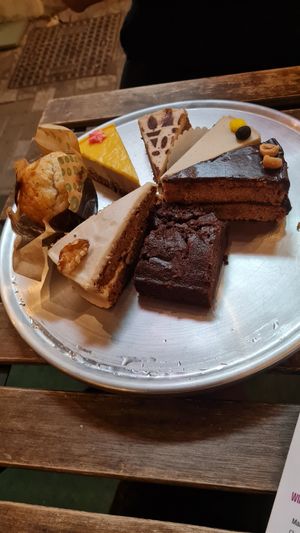 Was the cake selection of the day at Balance Bowl in Gzira