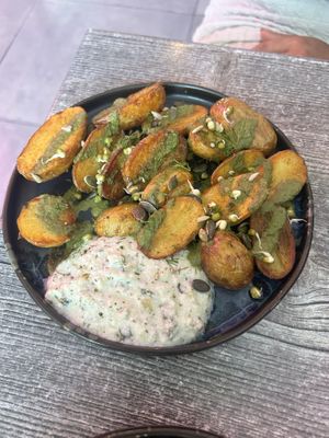 Roast potatoes   at Balance Bowl in Gzira