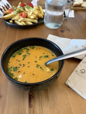Soup of day.   at Balance Bowl in Gzira