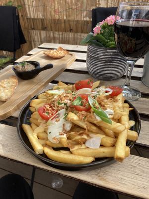 Loaded fries; so tasty   at Balance Bowl in Gzira