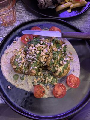 Blumenkohl Schnitzel  at Balance Bowl in Gzira