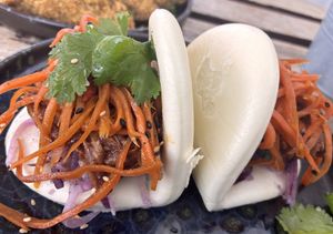 Bao buns   at Balance Bowl in Gzira