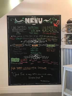 Food menu at Balance Bowl in Gzira