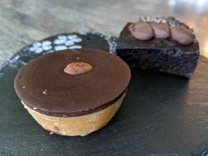 Peanut butter cup & brownie at Balance Bowl in Gzira