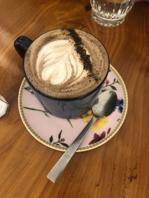 Hot chocolate 🍫  at Kindred NZ in Dunedin