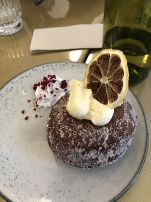 Filled donut  at Kindred NZ in Dunedin