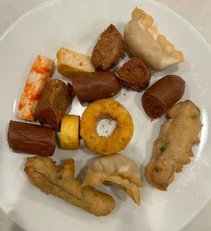 A20 humble platter  at Loving Hut - Chandler St in Worcester