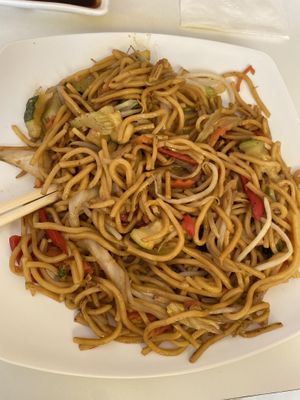 Vegetable Lo Mein   at Loving Hut - Chandler St in Worcester
