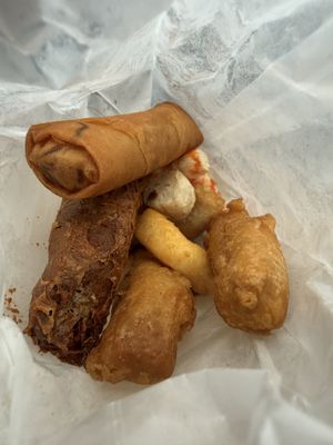 Appetizer sampler   at Loving Hut - Chandler St in Worcester
