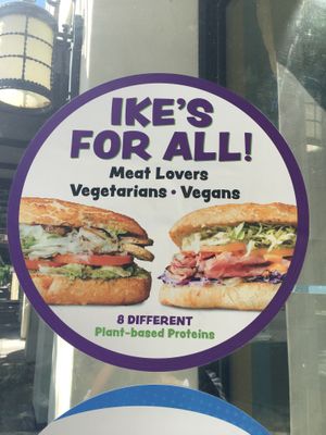   at Ike's in Sacramento