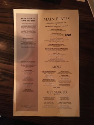 They veganize on request  at Grotto in Eureka Springs