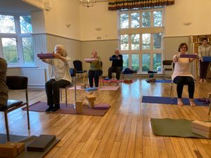Mobility yoga at Village Hall Stores and Headley Tea Room in Epsom