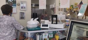 HappyCow sticker! at Los Cocos in Los Angeles