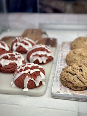 Vegan Red Velvet Cookies  at Kirari West in Redondo Beach