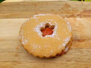 Jammy Dodger. at Rachel's Vegan Cakes in Wrexham