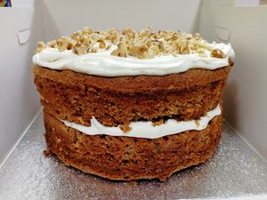 Carrot Cake at Rachel's Vegan Cakes in Wrexham