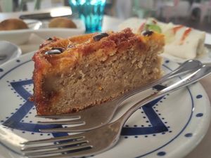 Orange cake at Salamanca Magenta Cafe & Bar in Salamanca