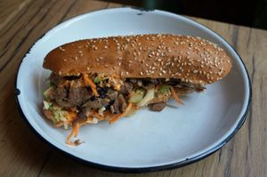 Wild bahn mi (jackfruit based) at Wild & The Moon - Saint Honoré in Paris