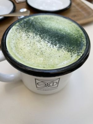 Matcha latte   at Wild & The Moon - Saint Honoré in Paris