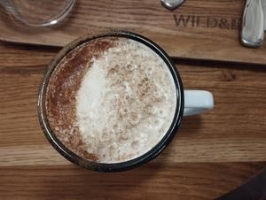 Chaïm latte at Wild & The Moon - Saint Honoré in Paris