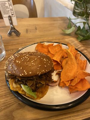 Big wild burger   at Wild & The Moon - Saint Honoré in Paris