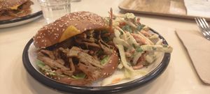 Burger at Wild & The Moon - Saint Honoré in Paris