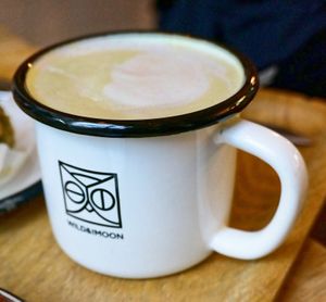 Pistachio Latte at Wild & The Moon - Saint Honoré in Paris