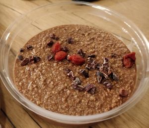 Chocolate pudding at Wild & The Moon - Saint Honoré in Paris