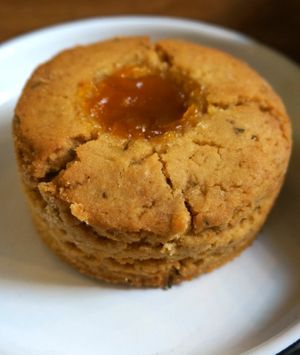 Apricot scone at Wild & The Moon - Saint Honoré in Paris