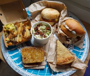 Delivery at Theory (ex-BurgerTheory) in Paris