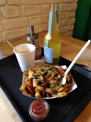 Loaded Fries + Lemonade + Coffee at Theory (ex-BurgerTheory) in Paris