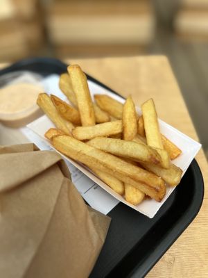 Fries  at Theory (ex-BurgerTheory) in Paris