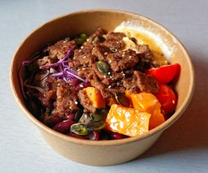 Kobe Satay bowl at Theory (ex-BurgerTheory) in Paris