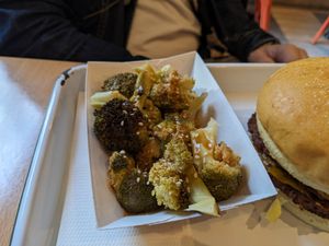 Broccoli as the side dish at Theory (ex-BurgerTheory) in Paris