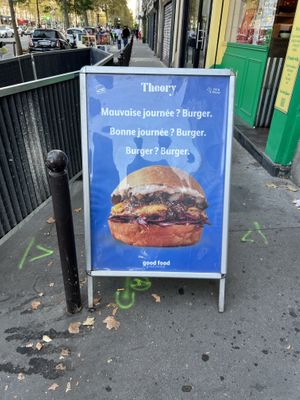 Good mood  at Theory (ex-BurgerTheory) in Paris