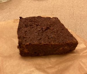 Brownie close up 😍 at Theory (ex-BurgerTheory) in Paris