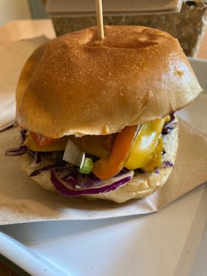 Portobello burger at Theory (ex-BurgerTheory) in Paris