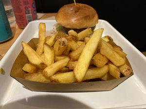 Fries & Burger & Soda  at Theory (ex-BurgerTheory) in Paris