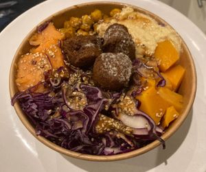Chickpea love bowl at Theory (ex-BurgerTheory) in Paris