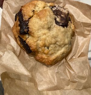 Vegan cookie at Theory (ex-BurgerTheory) in Paris