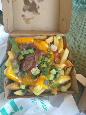 Loaded fries at Theory (ex-BurgerTheory) in Paris